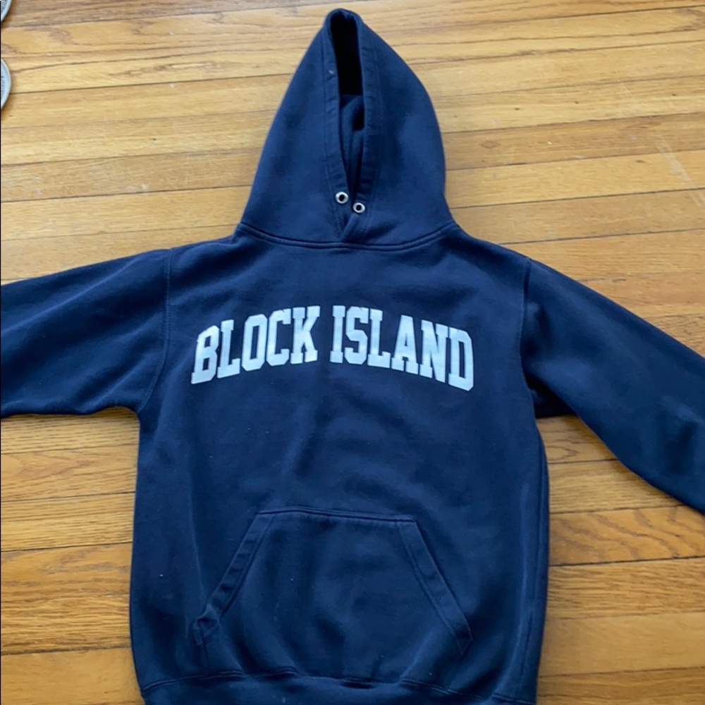Unisex block island hoodie.